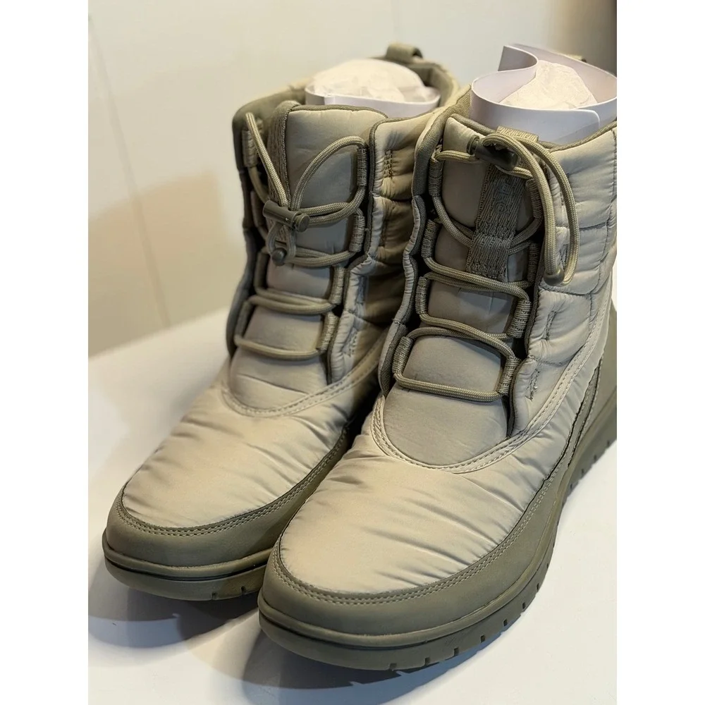 Ryka Winter Boots Green Water Repellent‎ Adjustable Toggle Sol Abbey Green 10